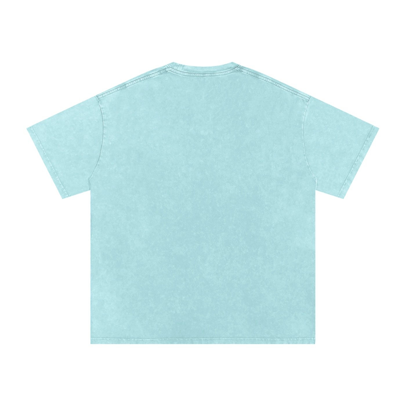 Snow Washed Oversized Cotton T-Shirt - Image 4