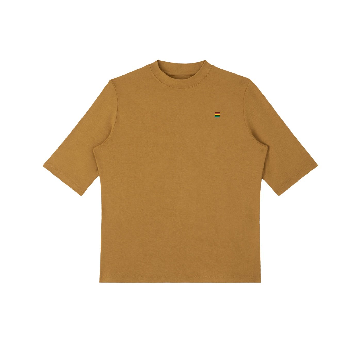 Essential Mock Neck Short Sleeve T-Shirt - Image 5