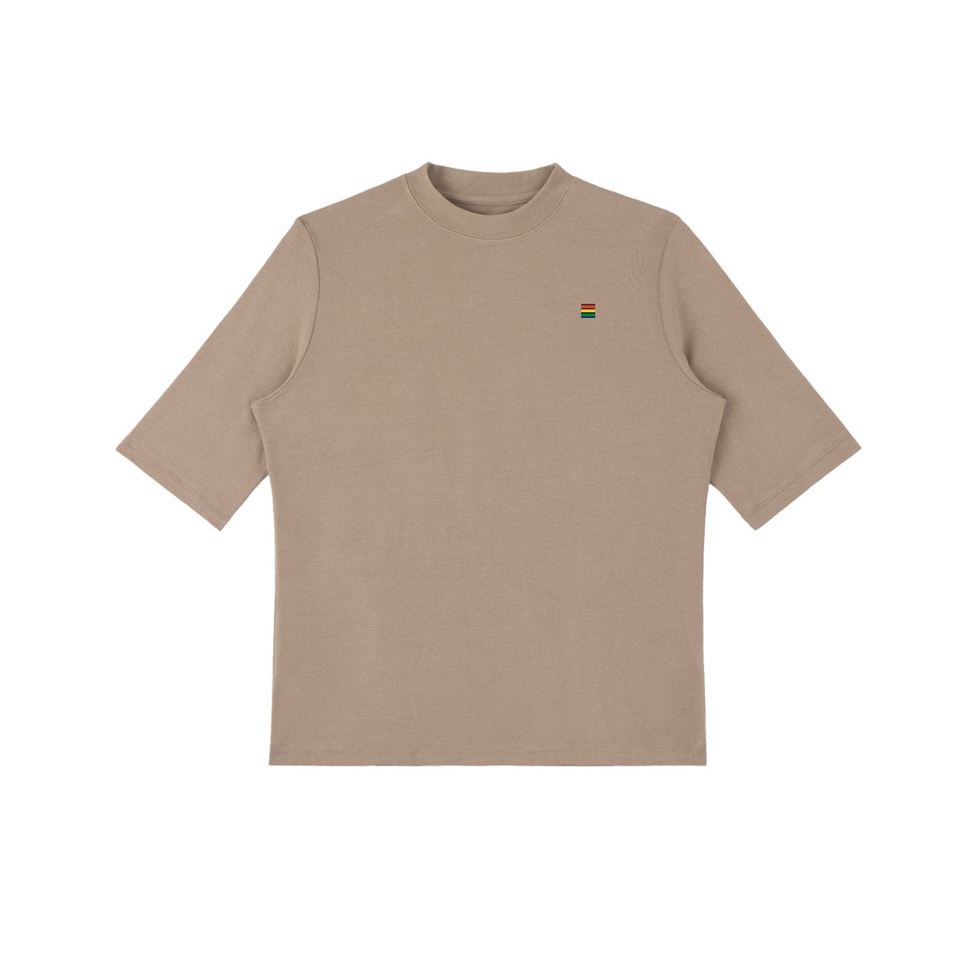 Essential Mock Neck Short Sleeve T-Shirt - Image 6
