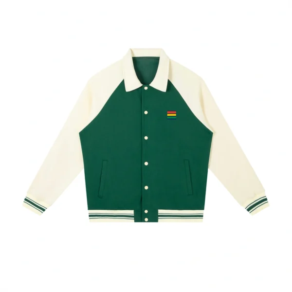 Contrast Raglan Jacket