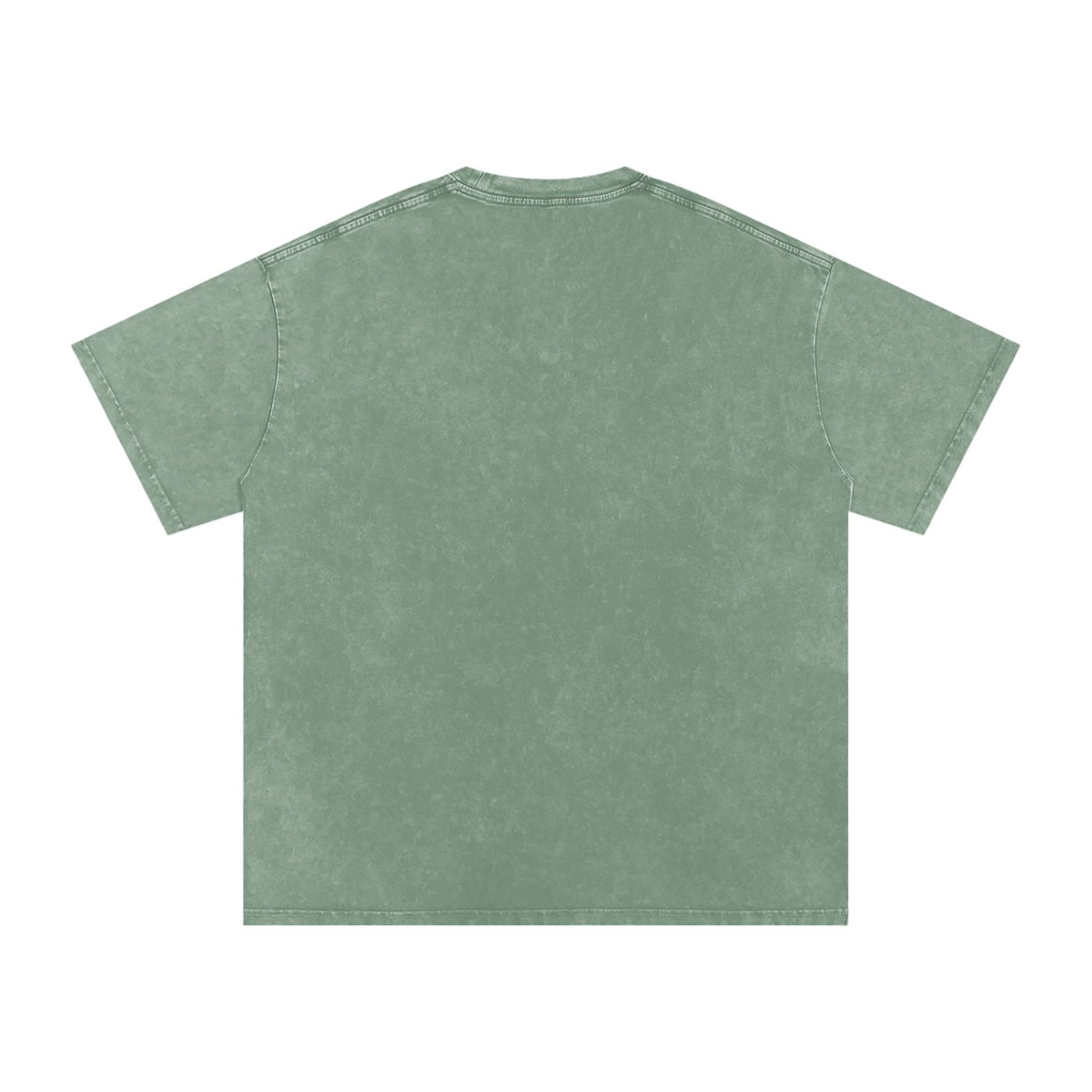 Snow Washed Oversized Cotton T-Shirt - Image 10