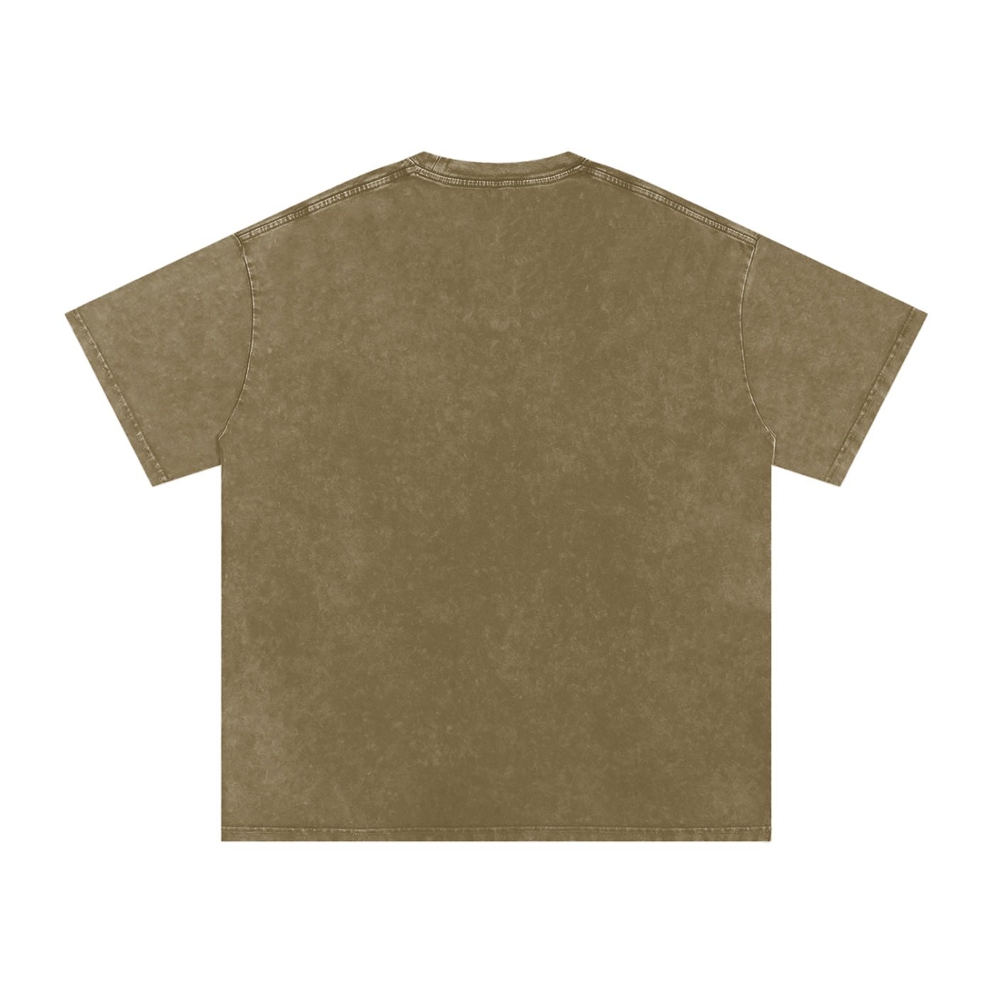 Snow Washed Oversized Cotton T-Shirt - Image 6