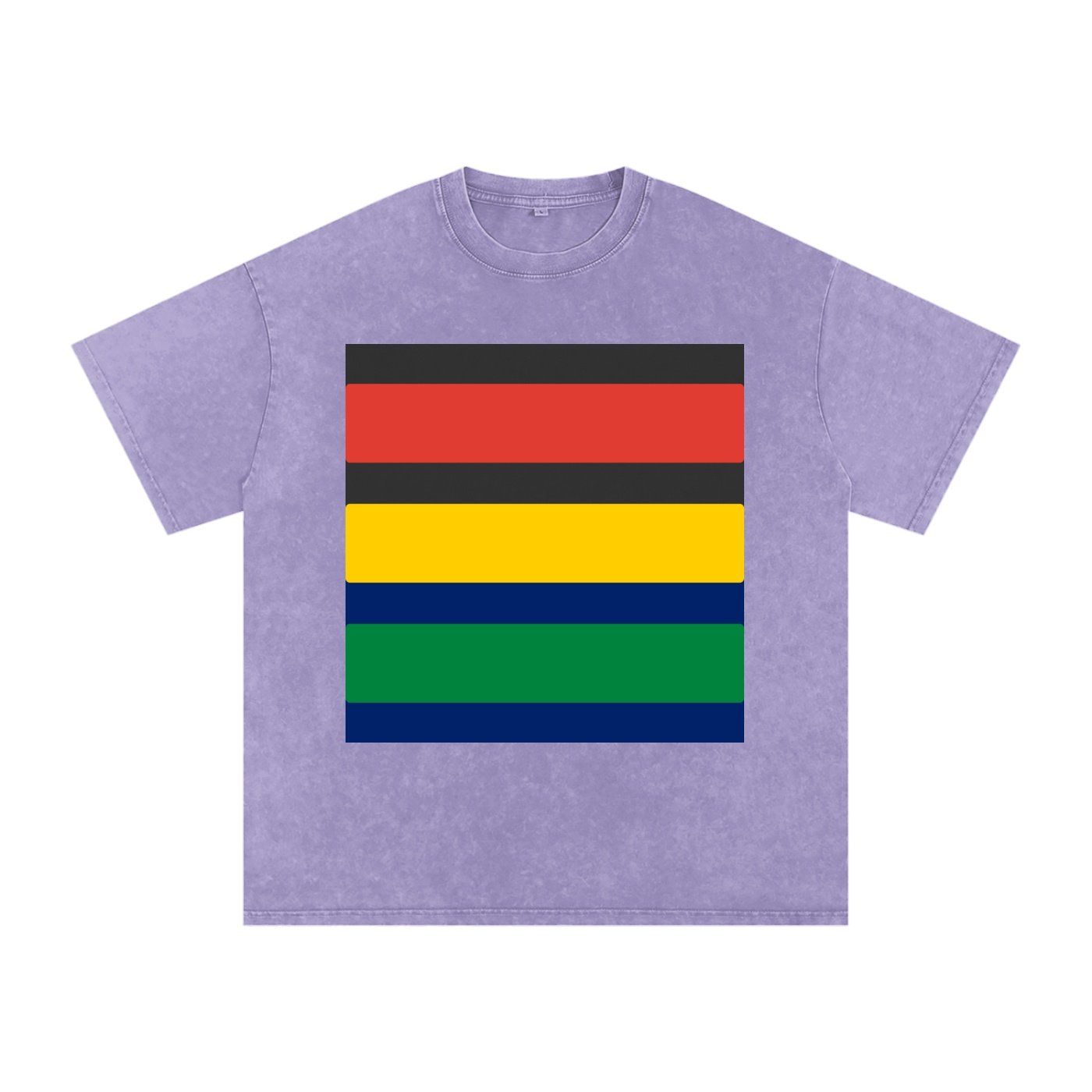 Snow Washed Oversized Cotton T-Shirt - Image 7