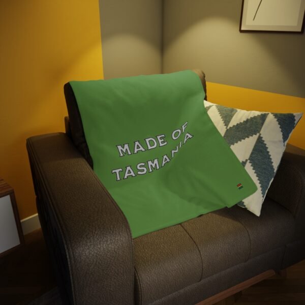 Soft Green Throw