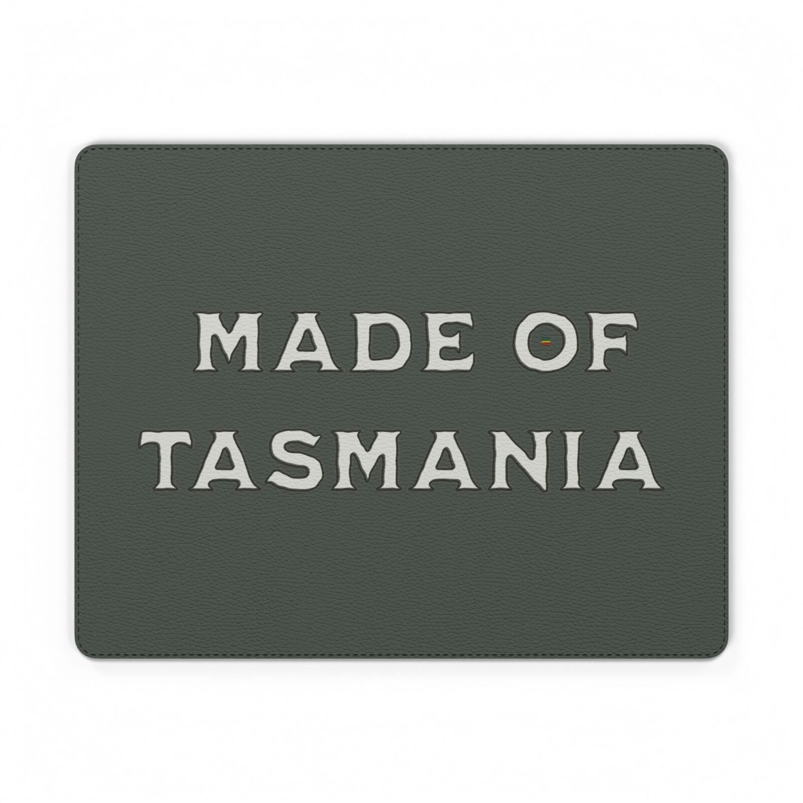Made of Tasmania PU leather mouse mat