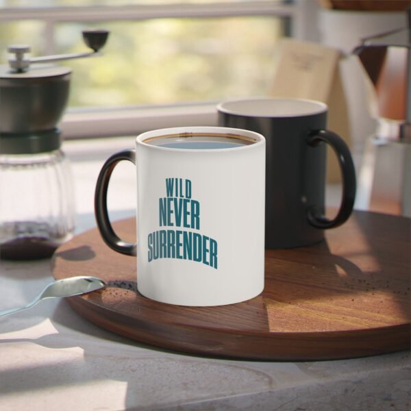 Mug — "Wild Never Surrender"